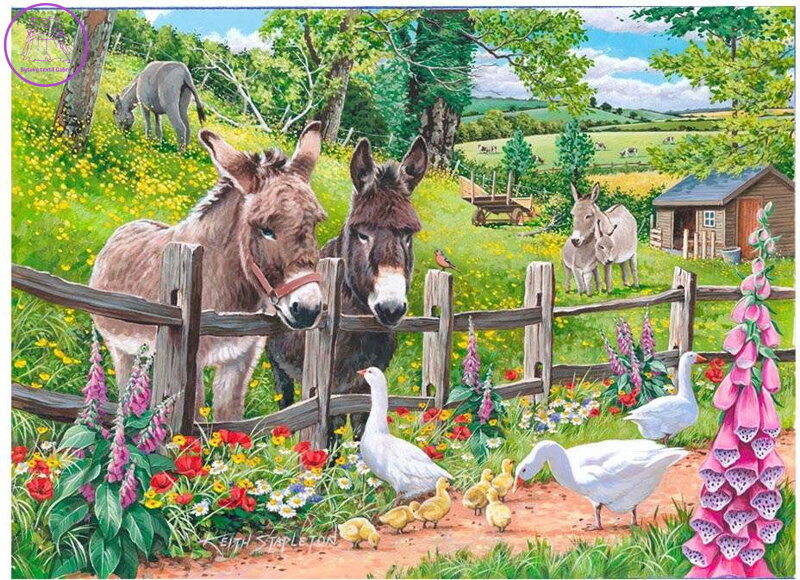 HOP Puzzle Jack a Jenny BIG 250 dílků