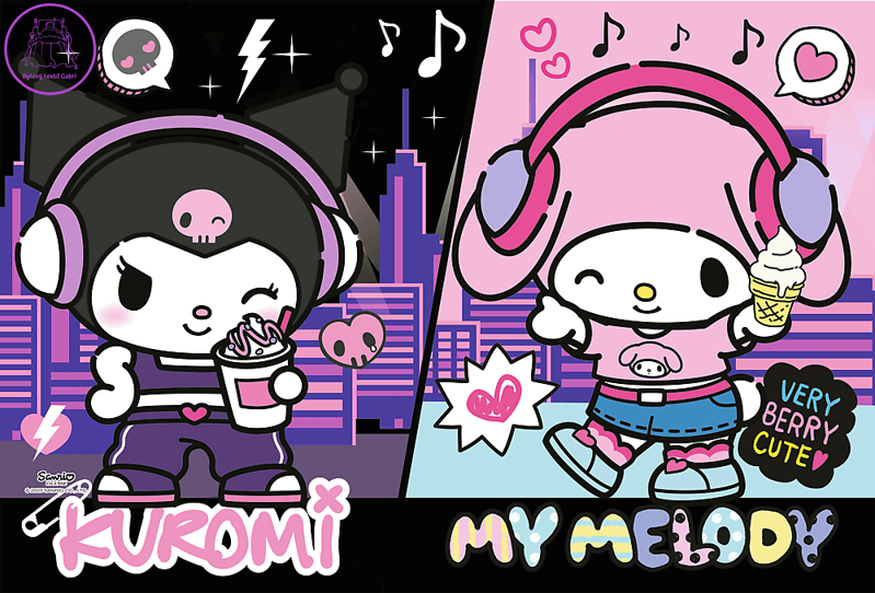 TREFL Puzzle Kuromi jede 160 dílků TREFL Puzzle Kuromi jede 160 dílků