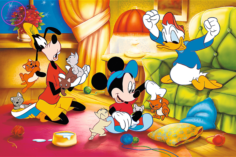 TREFL Puzzle Disney: Mickey Mouse a přátelé 600 dílků TREFL Puzzle Disney: Mickey Mouse a přátelé 600 dílků