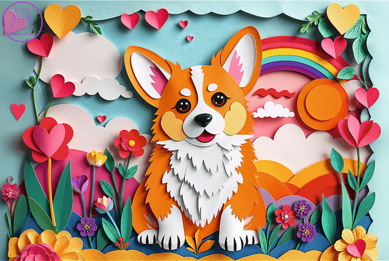 TREFL Puzzle Paper Art: Štěně 160 dílků TREFL Puzzle Paper Art: Štěně 160 dílků
