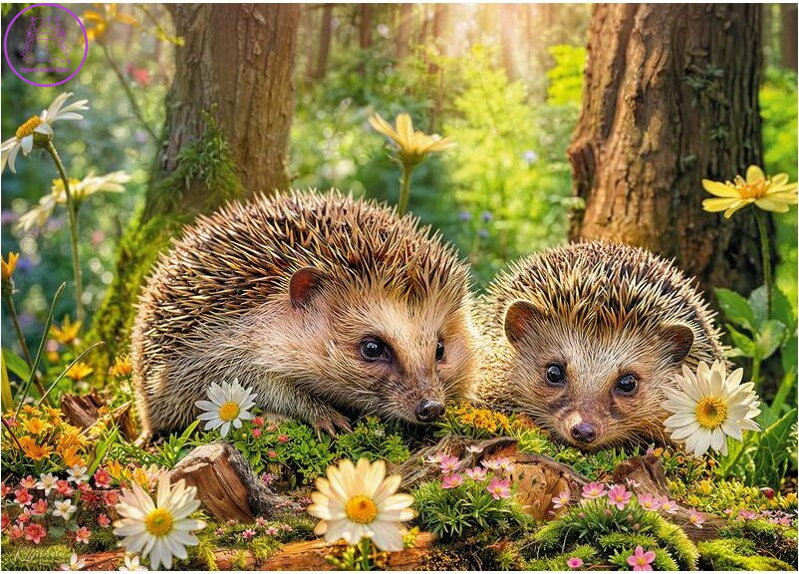 CHERRY PAZZI Puzzle Roztomilí návštěvníci 500 dílků