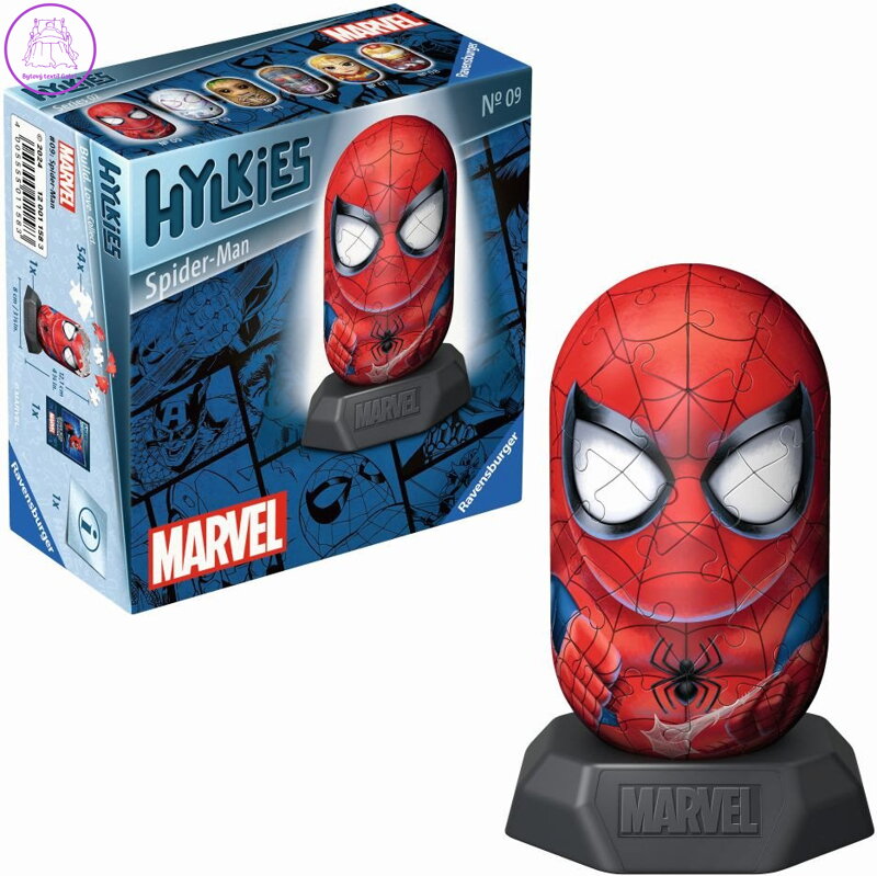 RAVENSBURGER 3D puzzle Hylkies: Marvel: Spiderman 54 dílků