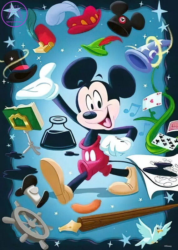 RAVENSBURGER Puzzle Mickey 300 dílků RAVENSBURGER Puzzle Mickey 300 dílků