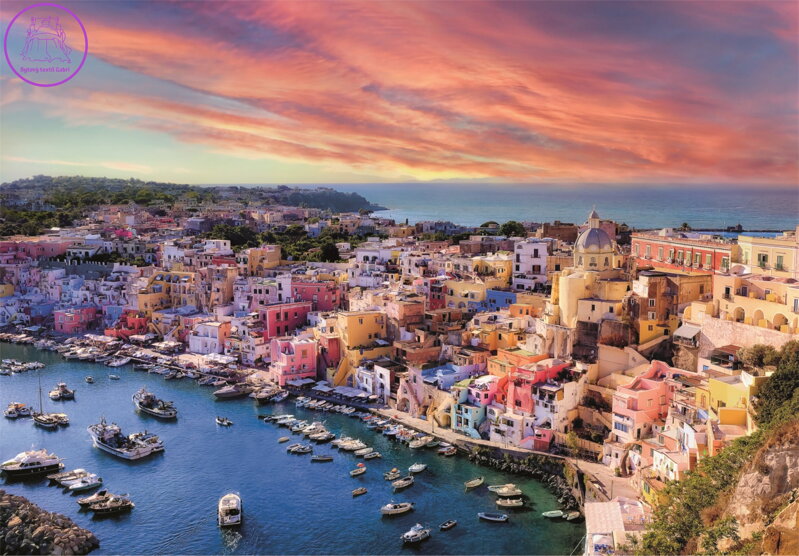 CLEMENTONI Puzzle Procida, Itálie 1500 dílků CLEMENTONI Puzzle Procida, Itálie 1500 dílků