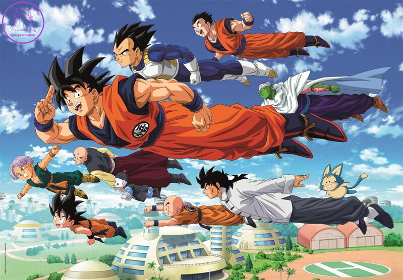 CLEMENTONI Puzzle Dragon Ball: Průlet 1000 dílků CLEMENTONI Puzzle Dragon Ball: Průlet 1000 dílků