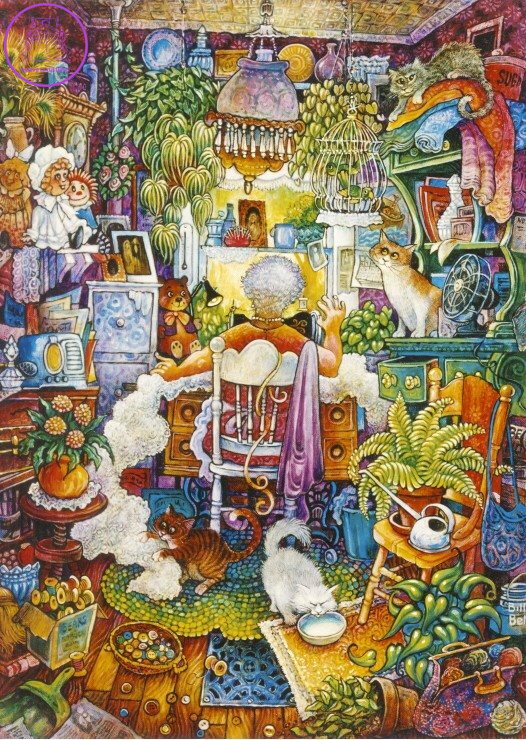 GRAFIKA Puzzle Šička 1000 dílků
