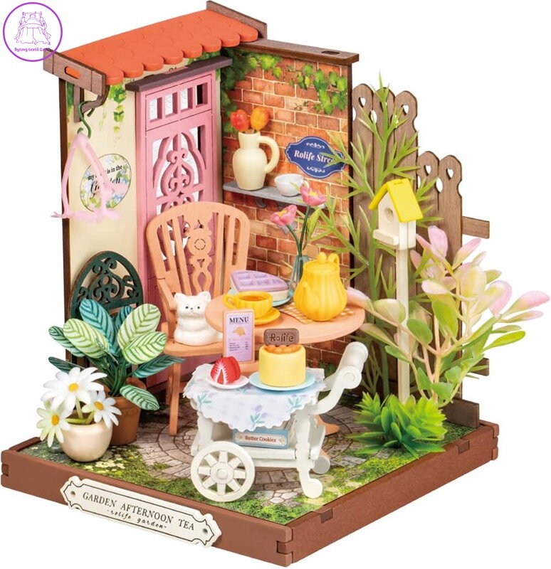 ROBOTIME Rolife DIY House: Čajový koutek 76 dílků