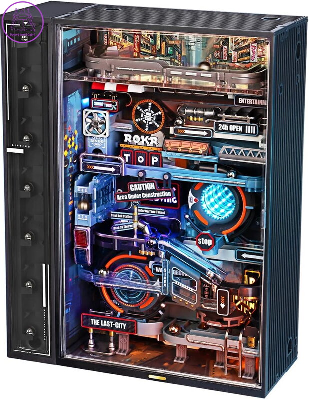 ROBOTIME Rokr 3D puzzle s dráhou: Poslední město 130 dílků
