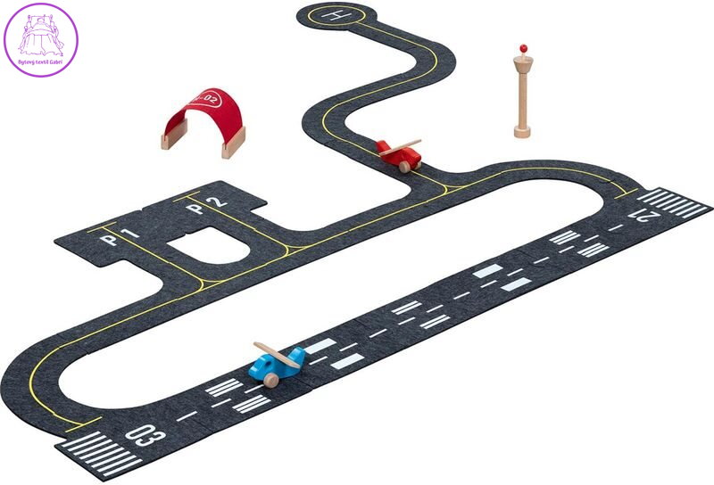 GOKI Podlahové obrysové puzzle Letiště 26 dílků