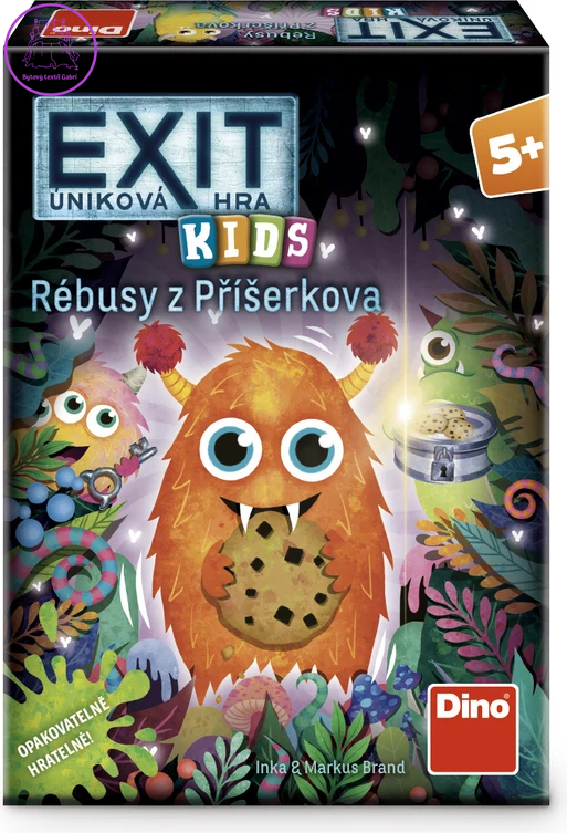 DINO EXIT Úniková hra Kids: Rébusy z Příšerkova