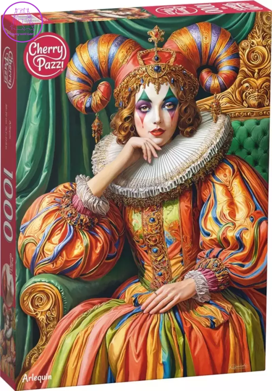 CHERRY PAZZI Puzzle Arlequin 1000 dílků CHERRY PAZZI Puzzle Arlequin 1000 dílků