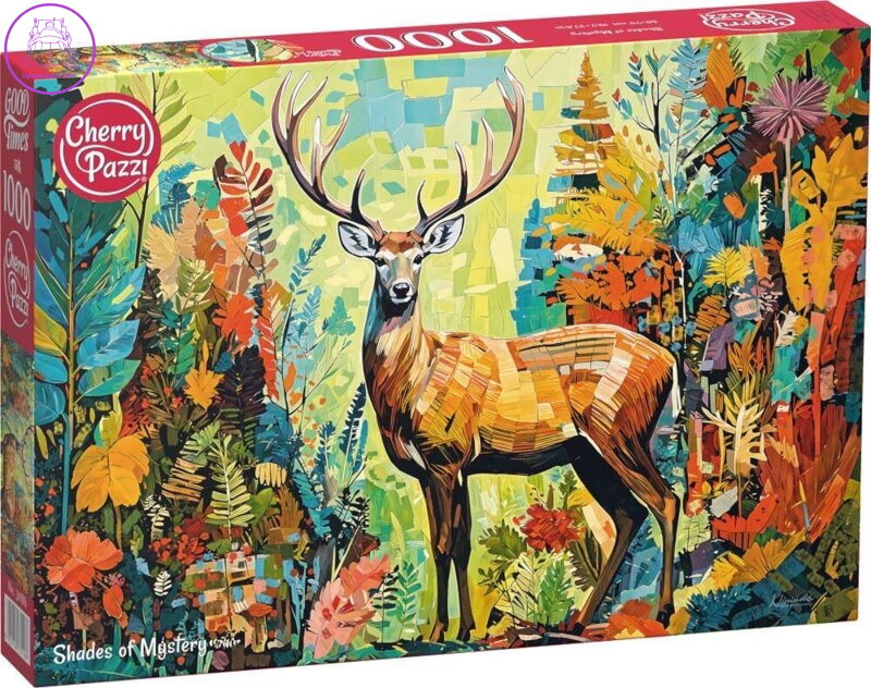 CHERRY PAZZI Puzzle Tajemné odstíny 1000 dílků CHERRY PAZZI Puzzle Tajemné odstíny 1000 dílků