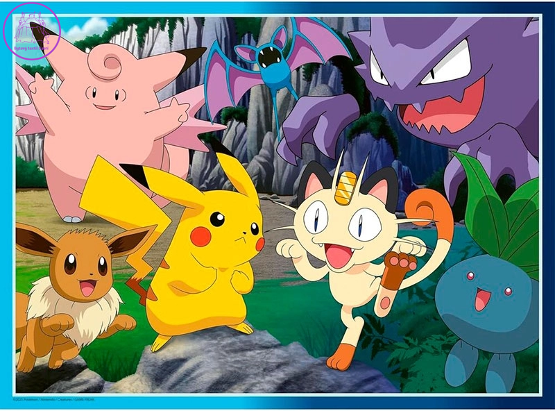 RAVENSBURGER Puzzle  Svět Pokémonů 300 dílků