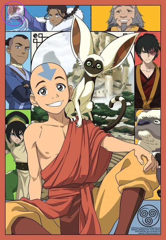 RAVENSBURGER Puzzle Fandom kolekce: Avatar - Legenda o Aangovi 300 dílků RAVENSBURGER Puzzle Fandom kolekce: Avatar - Legenda o Aangovi 300 dílků