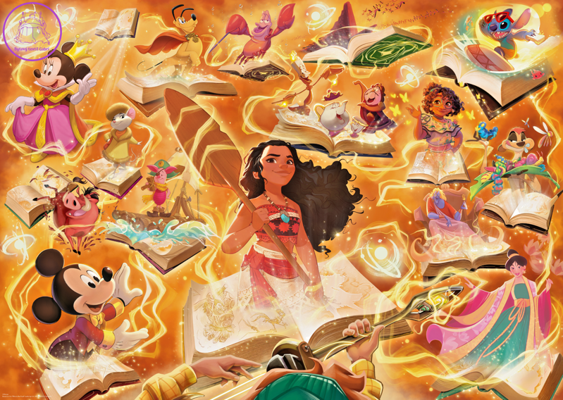 RAVENSBURGER Puzzle Disney Lorcana - Glimmers of the Realm: Jantar 1000 dílků RAVENSBURGER Puzzle Disney Lorcana - Glimmers of the Realm: Jantar 1000 dílků