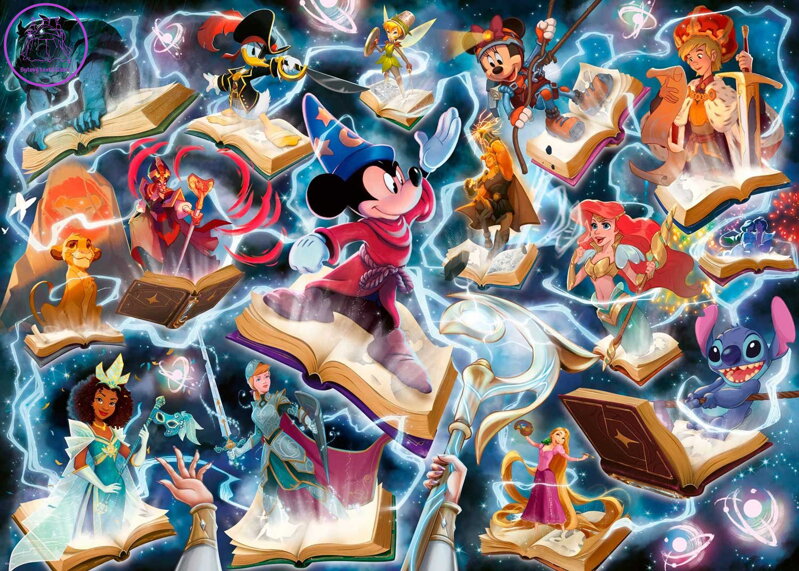 RAVENSBURGER Puzzle Disney Lorcana - Glimmers of the Realm: Ocel 1000 dílků RAVENSBURGER Puzzle Disney Lorcana - Glimmers of the Realm: Ocel 1000 dílků