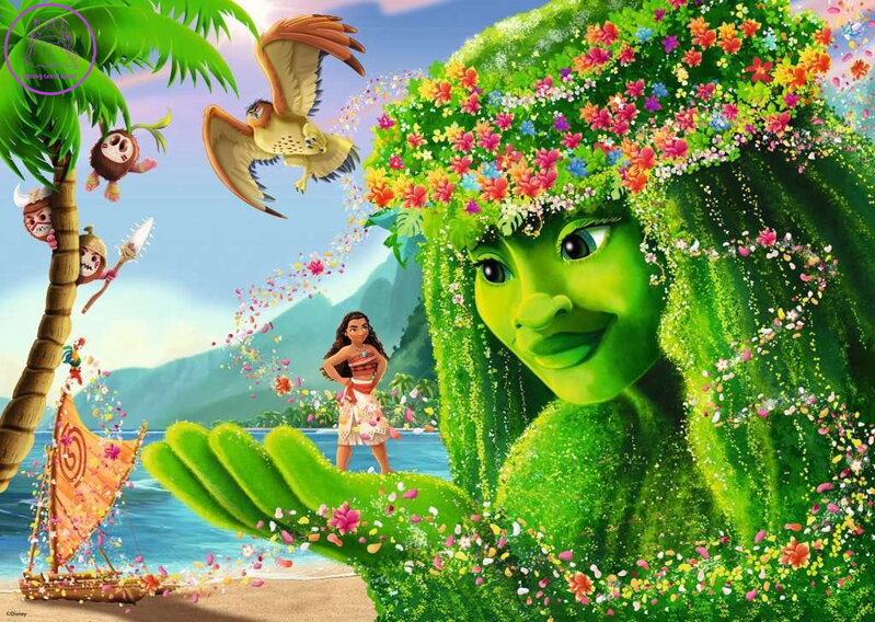 RAVENSBURGER Puzzle Disney: Vaiana 1000 dílků RAVENSBURGER Puzzle Disney: Vaiana 1000 dílků