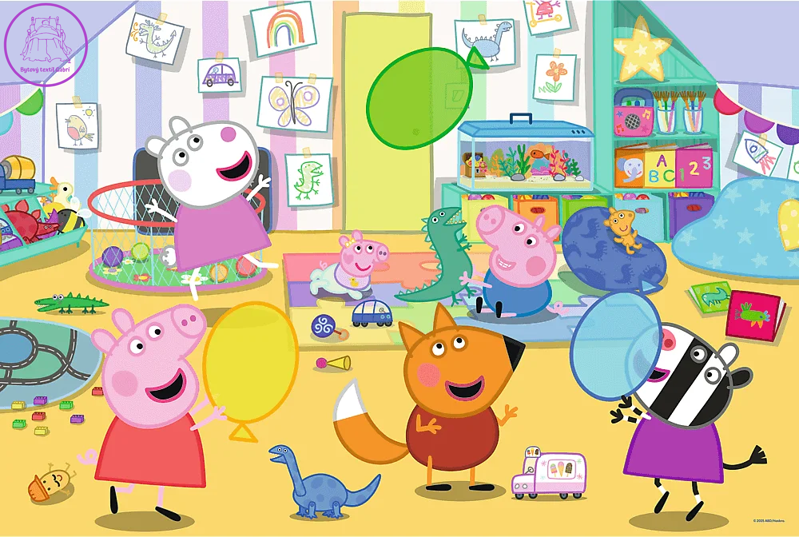 TREFL Puzzle Krásná Peppa MAXI 24 dílků