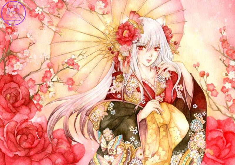 MAGNOLIA Puzzle Červená švěstka 1000 dílků