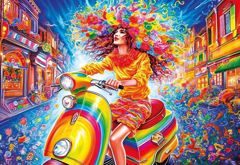 MAGNOLIA Puzzle Kvetoucí svoboda 1000 dílků