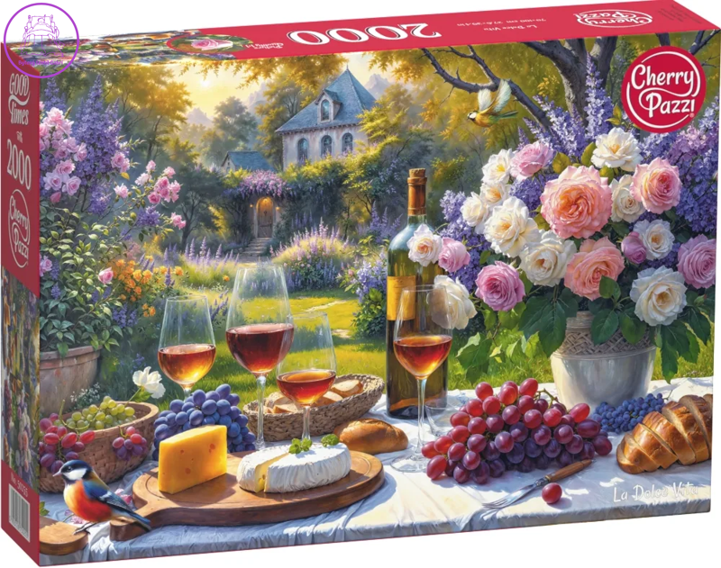 CHERRY PAZZI Puzzle Sladký život 2000 dílků CHERRY PAZZI Puzzle Sladký život 2000 dílků