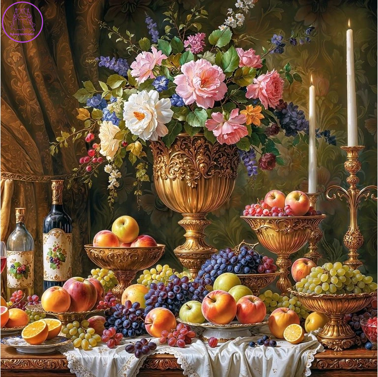 CHERRY PAZZI Puzzle Barokní stůl 2000 dílků CHERRY PAZZI Puzzle Barokní stůl 2000 dílků
