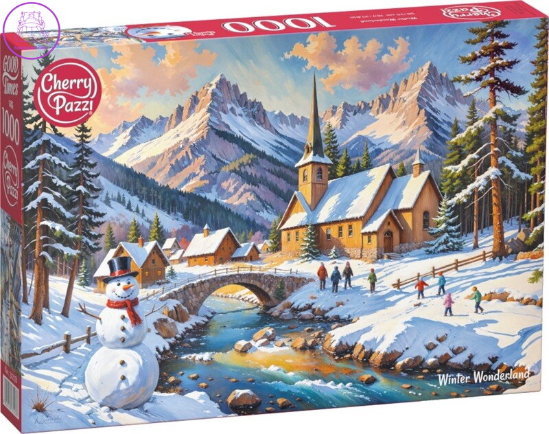 CHERRY PAZZI Puzzle Zimní země zázraků 1000 dílků CHERRY PAZZI Puzzle Zimní země zázraků 1000 dílků