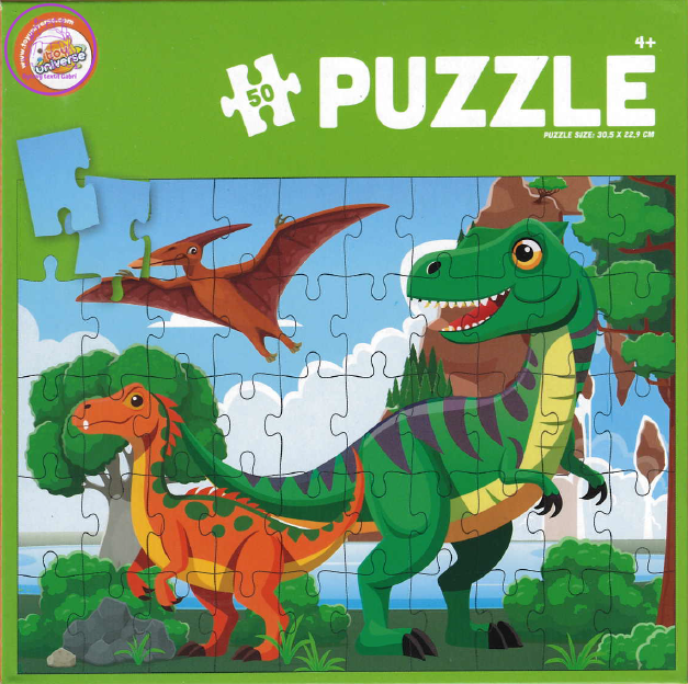 toy universe Puzzle Dino 100 dílků toy universe Puzzle Dino 100 dílků