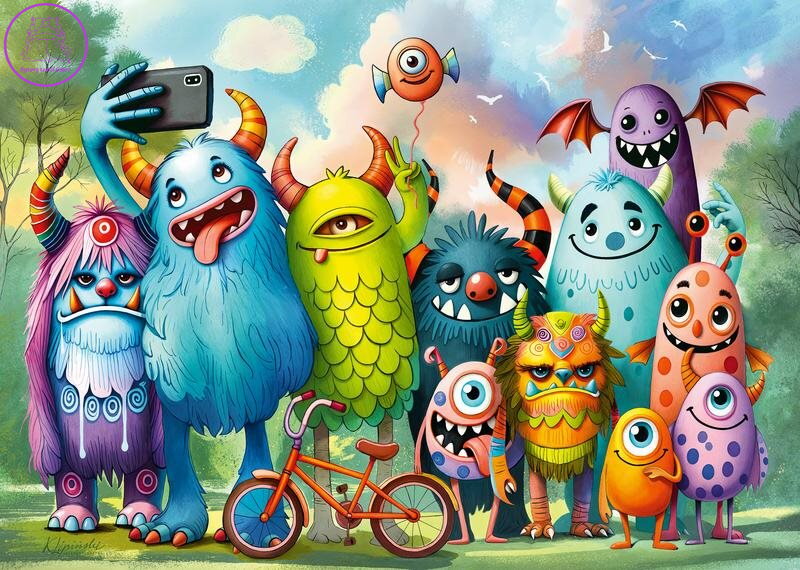 CHERRY PAZZI Puzzle Řekni sýr! 500 dílků CHERRY PAZZI Puzzle Řekni sýr! 500 dílků