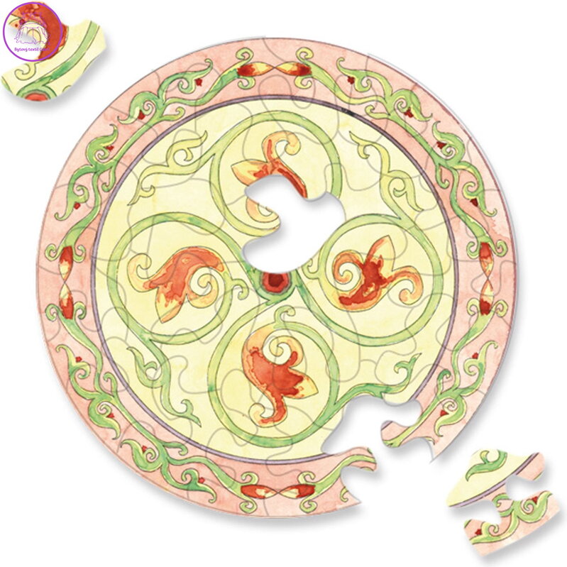 CURIOSI Kulaté puzzle Picoli: Rostlina 33 dílků