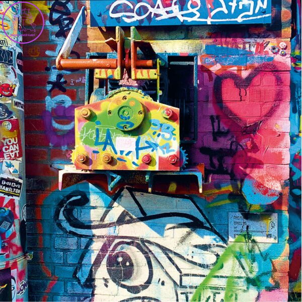 CURIOSI Čtvercové puzzle Q Amsterdam: Vzor I 80 dílků