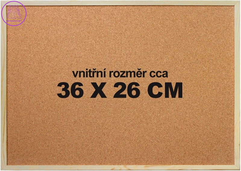 Korková podložka pod puzzle Victoria 36x26cm