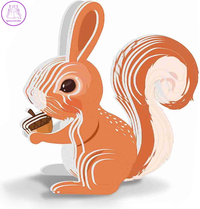 JOKOMISIADA 3D puzzle Veverka 35 dílků