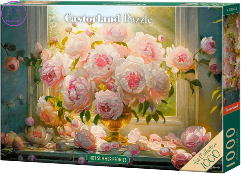 CASTORLAND Puzzle Art Collection: Letní pivoňky 1000 dílků