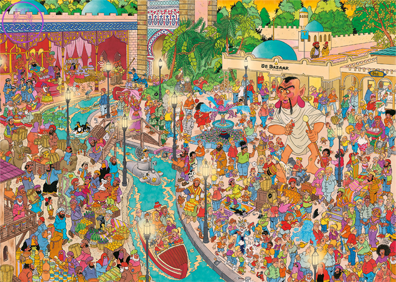 JUMBO Puzzle JvH Fata Morgana 1000 dílků