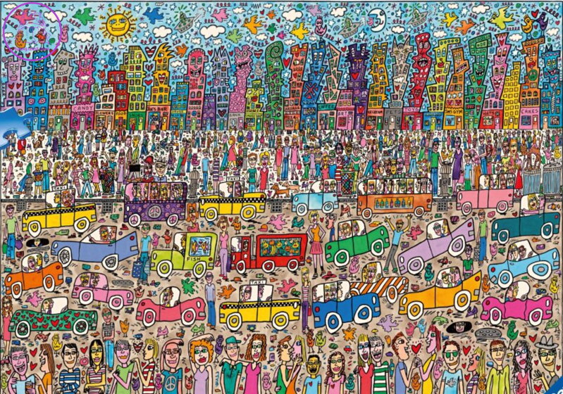 RAVENSBURGER Puzzle Nothing is as pretty as a Rizzi City 5000 dílků RAVENSBURGER Puzzle Nothing is as pretty as a Rizzi City 5000 dílků
