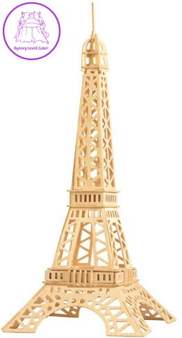 WOODEN TOY , WCK 3D puzzle Eiffelova věž