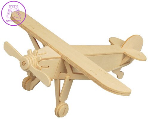 WOODEN TOY , WCK 3D puzzle Hornoplošník Louis