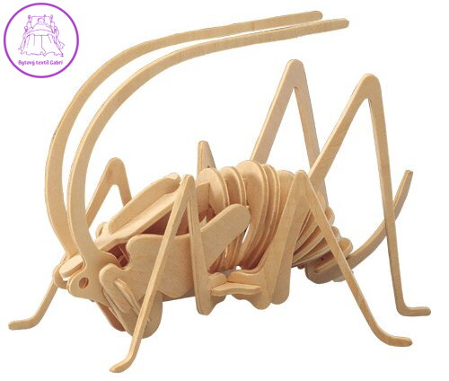 WOODEN TOY , WCK 3D puzzle Cvrček