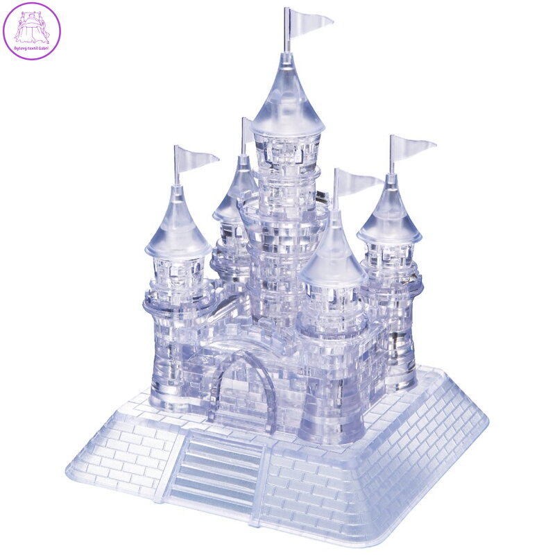 HCM KINZEL 3D Crystal puzzle Zámek 105 dílků
