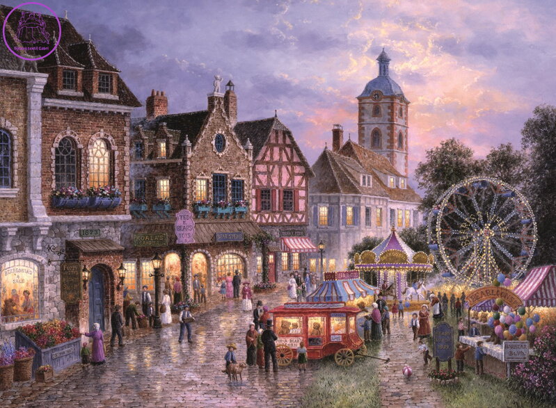 TREFL Puzzle Pouť 3000 dílků TREFL Puzzle Pouť 3000 dílků