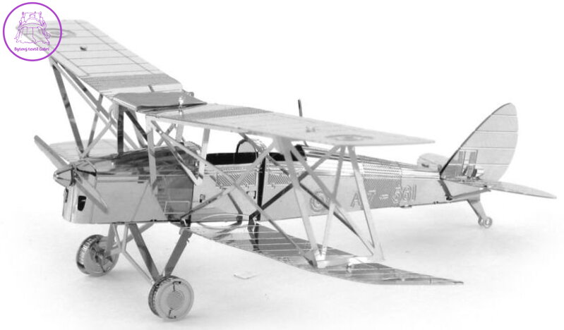 METAL EARTH 3D puzzle Letoun de Havilland Tiger Moth