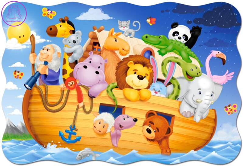 CASTORLAND Puzzle Noemova archa MAXI 20 dílků