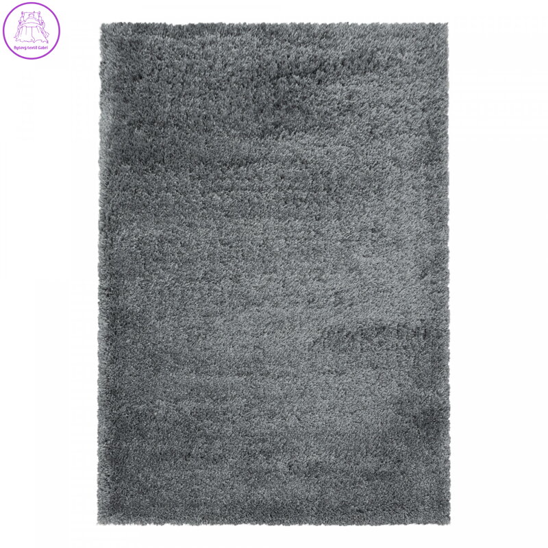 Kusový koberec Fluffy Shaggy 3500 light grey