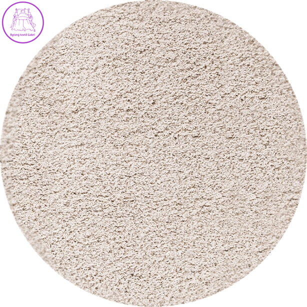 Kusový koberec Dream Shaggy 4000 Cream kruh