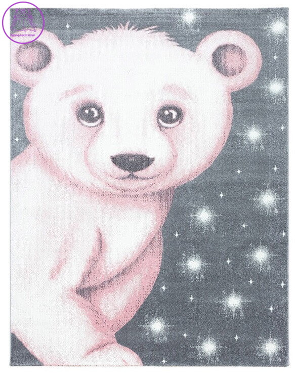 Dětský kusový koberec Bambi 810 pink