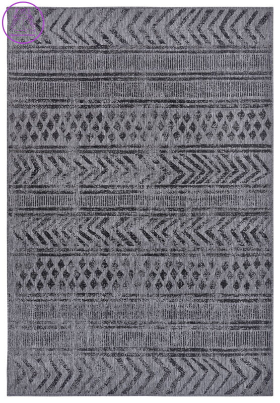 Kusový koberec Twin Supreme 105417 Biri Night Silver – na ven i na doma