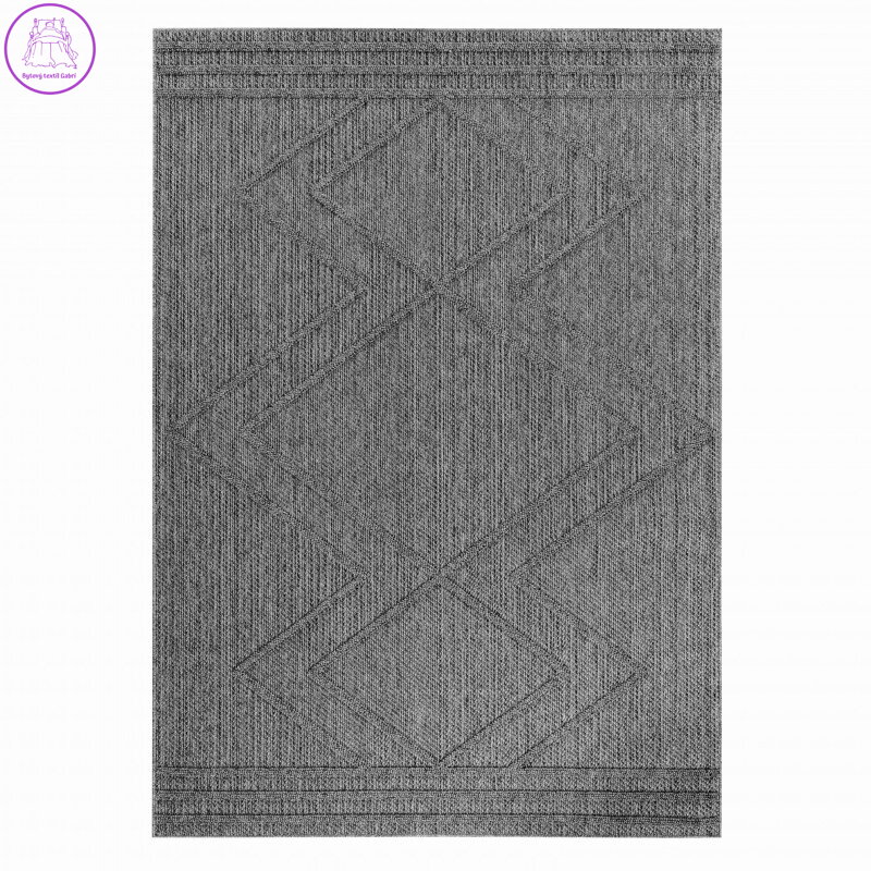 Kusový koberec Patara 4954 Grey – na ven i na doma