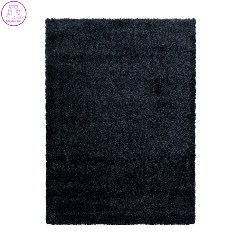 Kusový koberec Brilliant Shaggy 4200 Black