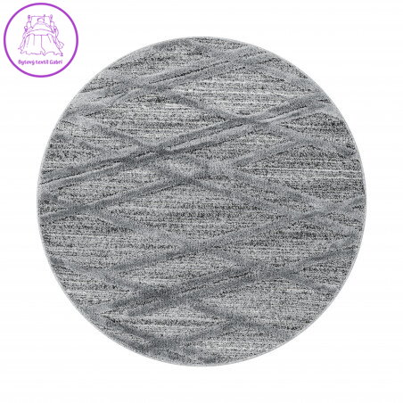 Kusový koberec Pisa 4706 Grey kruh